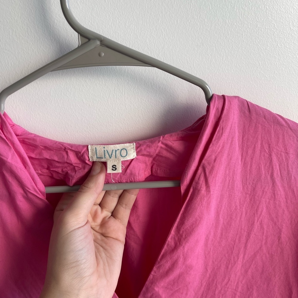 Livro Pink Midi Dress View 3